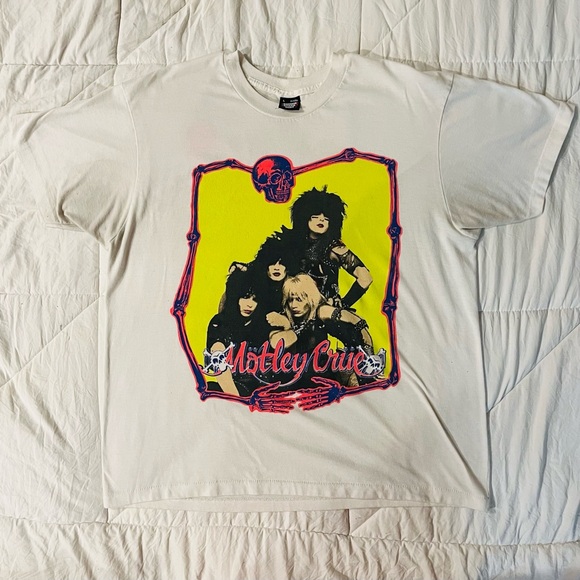 Vintage 1989 Motley Crue Dr Feel Good Portrait T-Shirt Men’s Size Large